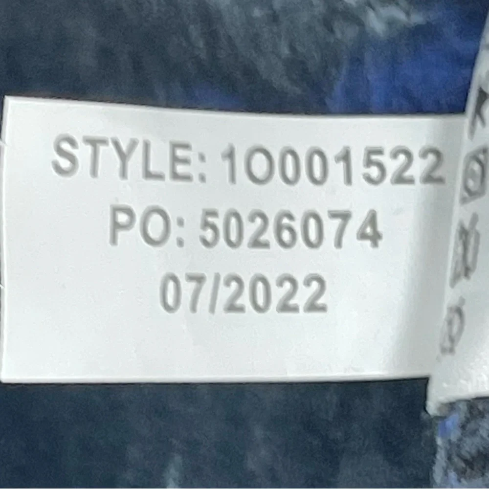Vineyard‎ Vines Super Soft Fleece Full Zip Jacket Blue Green Aztec Men’s Large